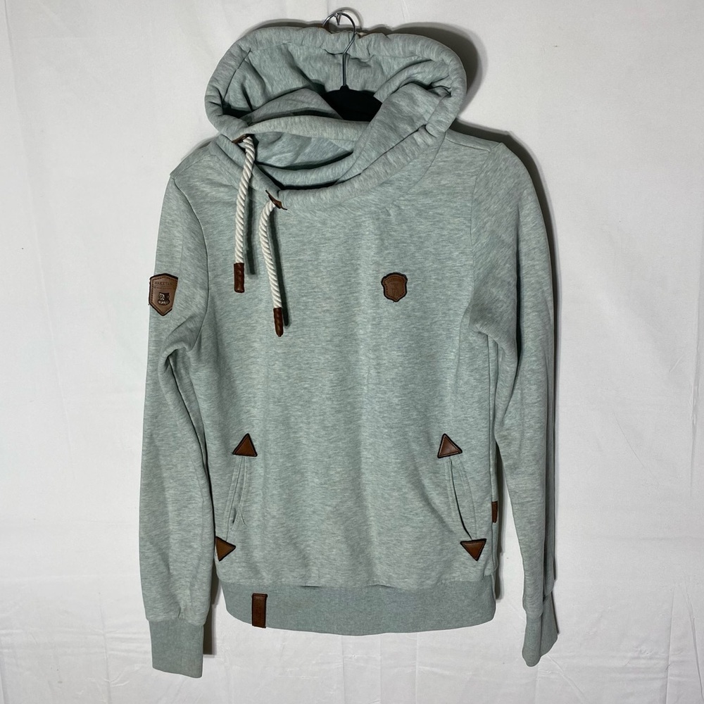 Naketano Light Green Pullover Hoodie M